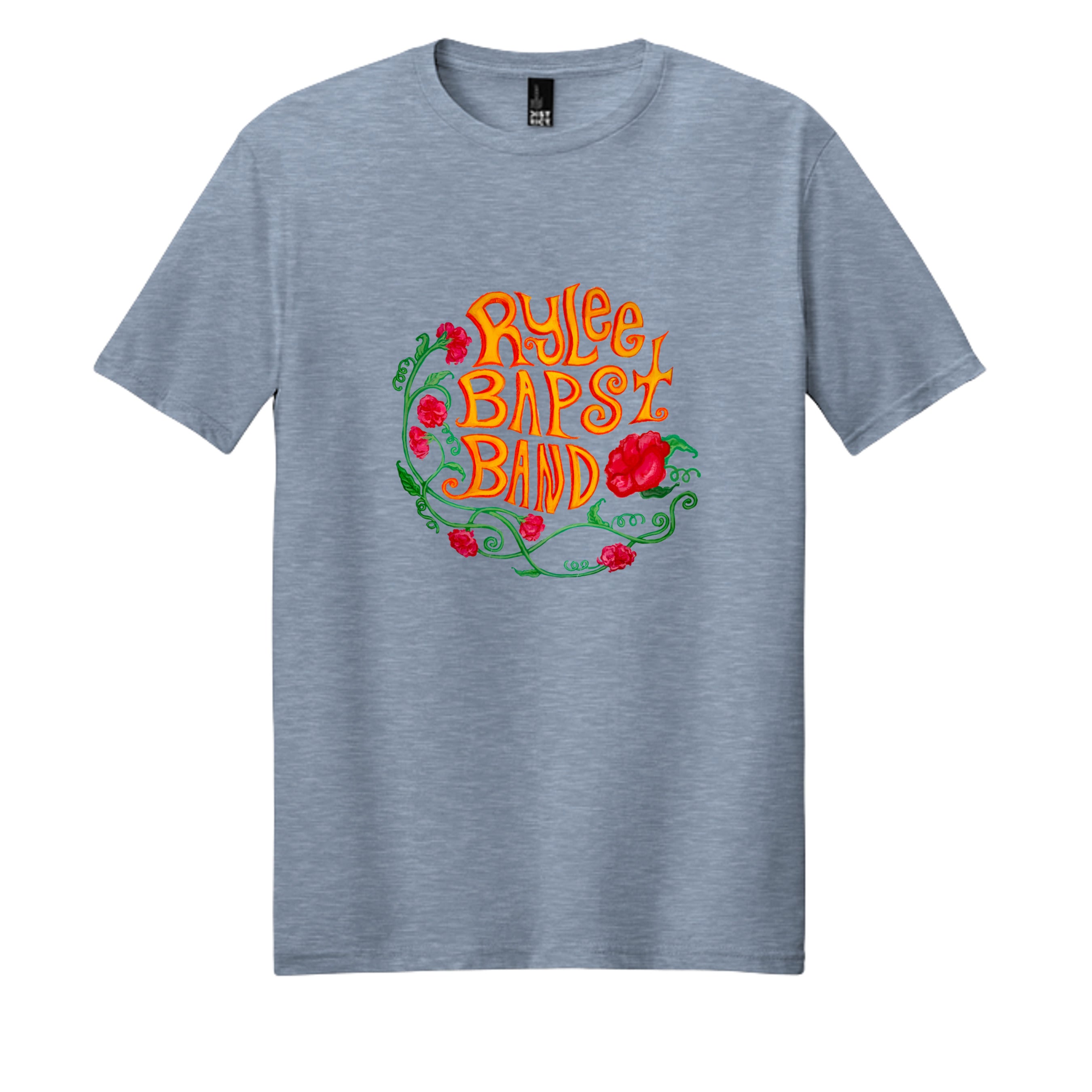 Flint Blue Heather - DM108 - FRONT
