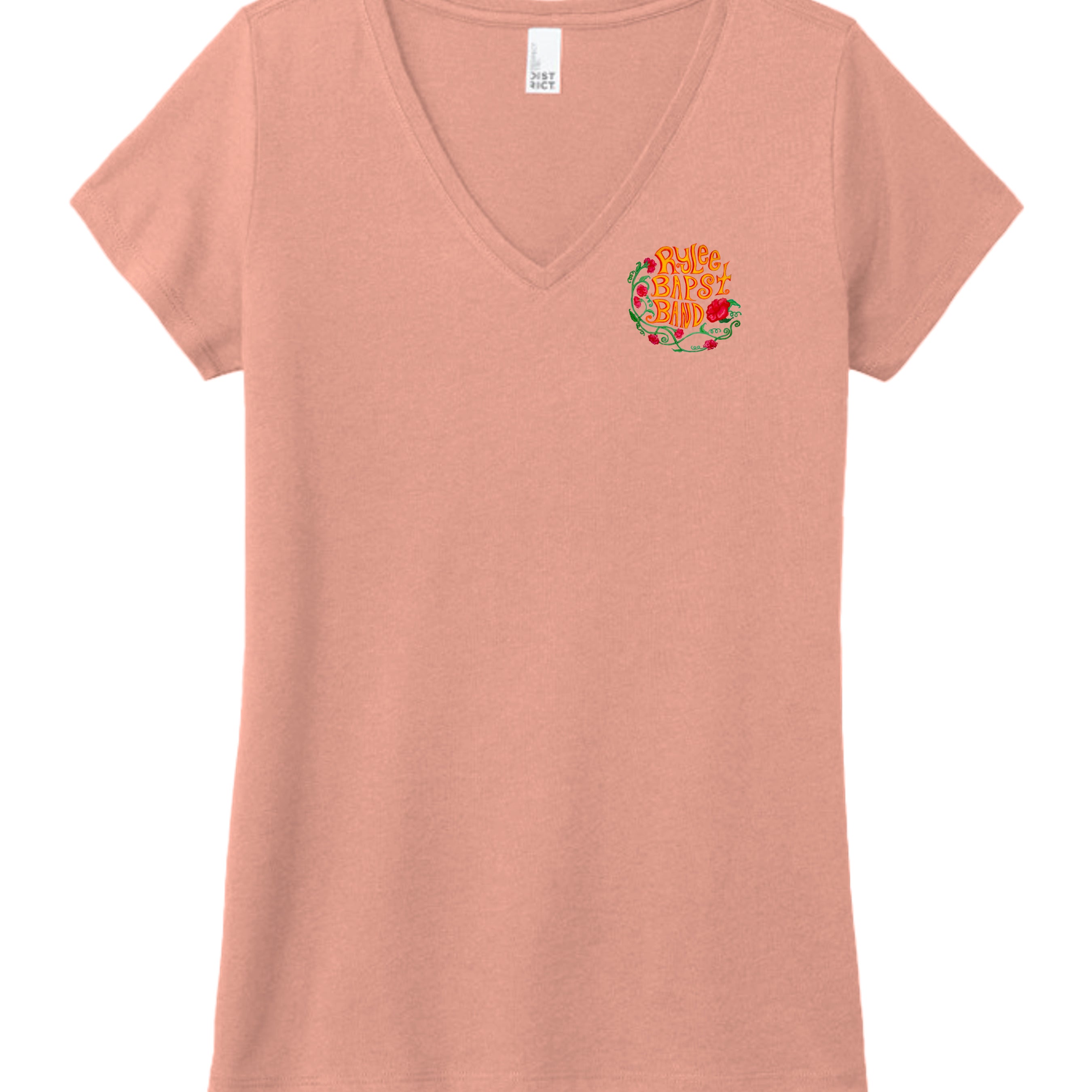 Heathered Dusty Peach - DM1350L - FRONT